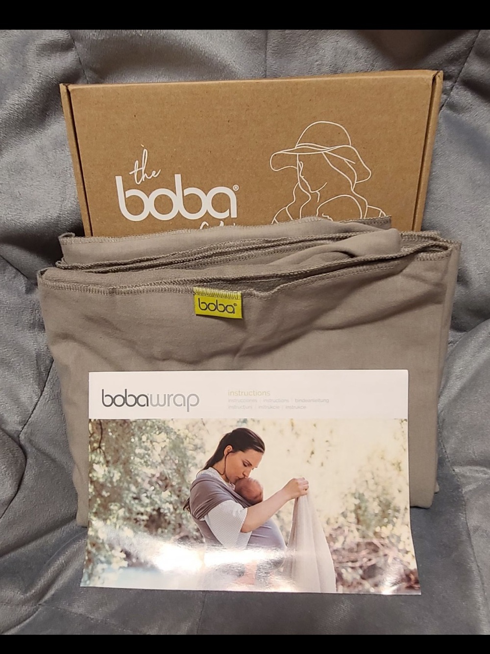 Boba Wrap, Grey